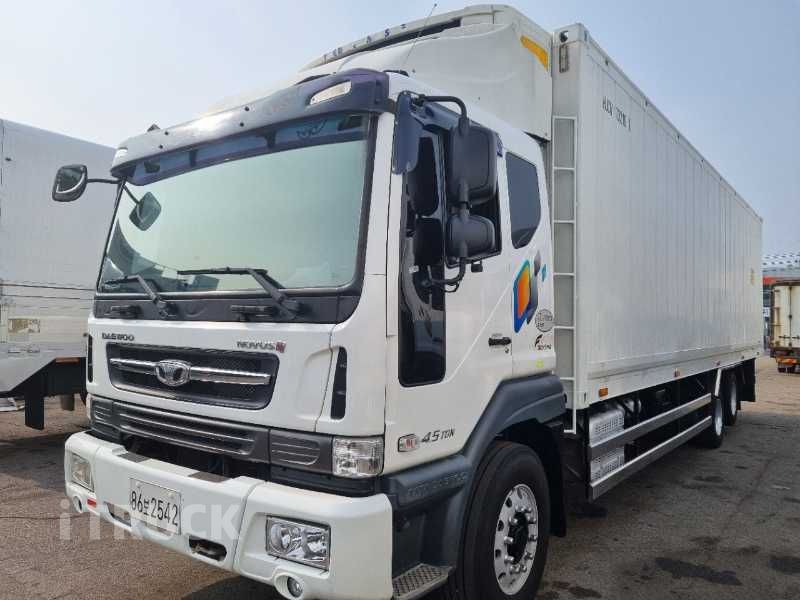 타타대우 노부스 280 후축 냉동 컨테이너탑 4.5톤 수동 - 중고 트럭 매물 이미지