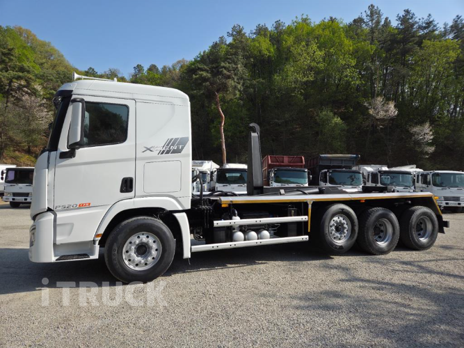 현대 엑시언트 암롤 520 24톤 수동 리타더 앞축 - 중고 트럭 매물 이미지