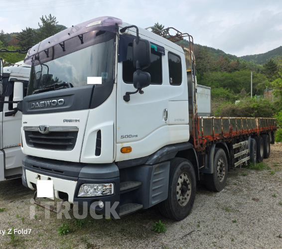 타타대우 프리마 500 앞축 카고 25톤 오토 리타더 - 중고 트럭 매물 이미지