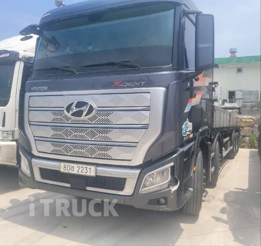 현대 엑시언트 540 후축 카고 25톤 오토 - 중고 트럭 매물 이미지