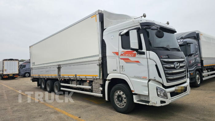 현대 엑시언트 350 후축 윙바디 9.5톤 수동 - 중고 트럭 매물 이미지