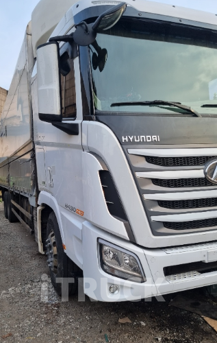 현대 트라고엑시언트 430 십바리 카고 14톤 오토 - 중고 트럭 매물 이미지