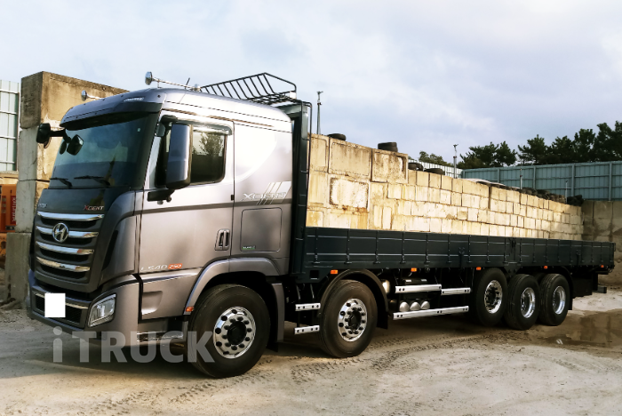 현대 엑시언트 540 앞축 카고 25톤 수동 - 중고 트럭 매물 이미지