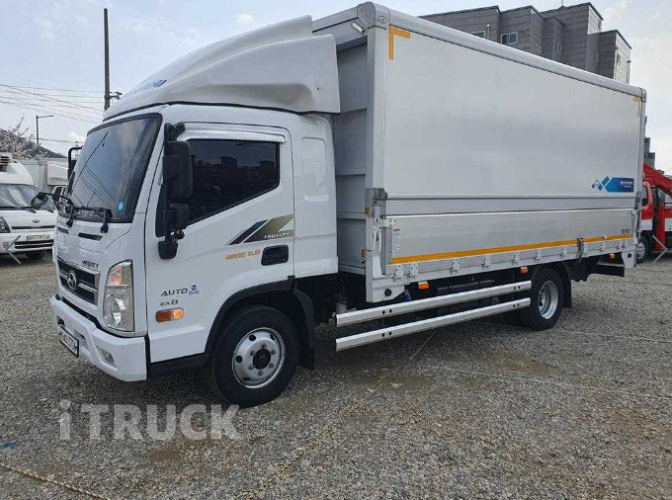 현대 마이티와이드 3.5톤 광폭 윙바디 슈퍼캡 - 중고 트럭 매물 이미지