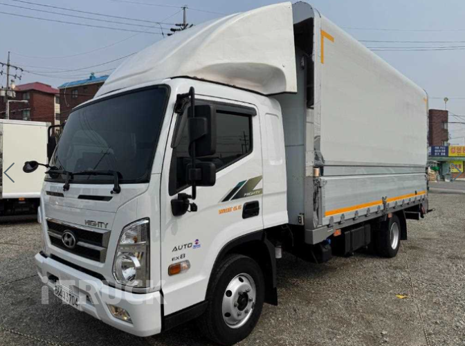 현대 마이티와이드 3.5톤 윙바디 슈퍼캡 - 중고 트럭 매물 이미지