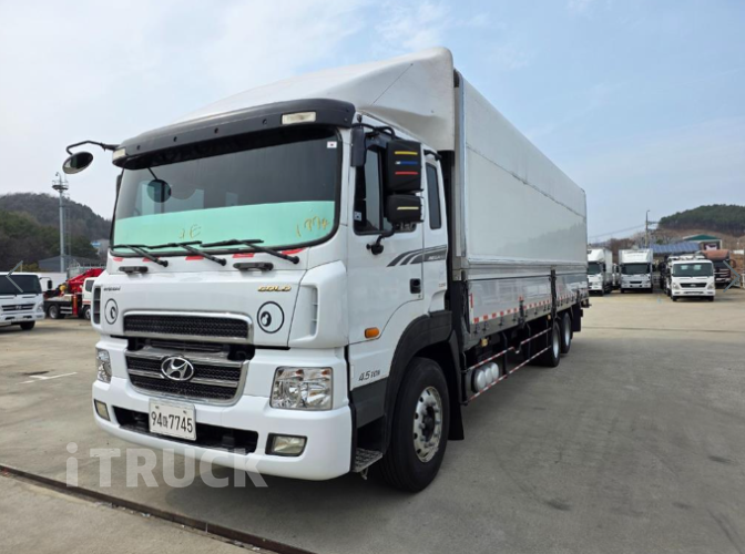 현대 메가트럭 와이드캡 3톤 광폭 윙바디 - 중고 트럭 매물 이미지