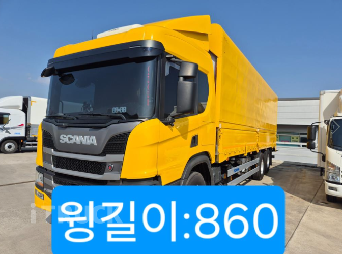 스카니아 P 280 후축 윙바디 5톤 오토 - 중고 트럭 매물 이미지