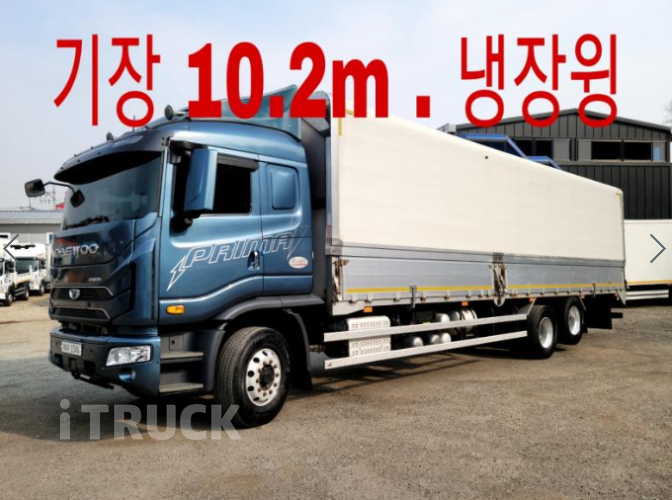 타타대우 프리마 320 후축 윙바디 8.5톤 오토 - 중고 트럭 매물 이미지