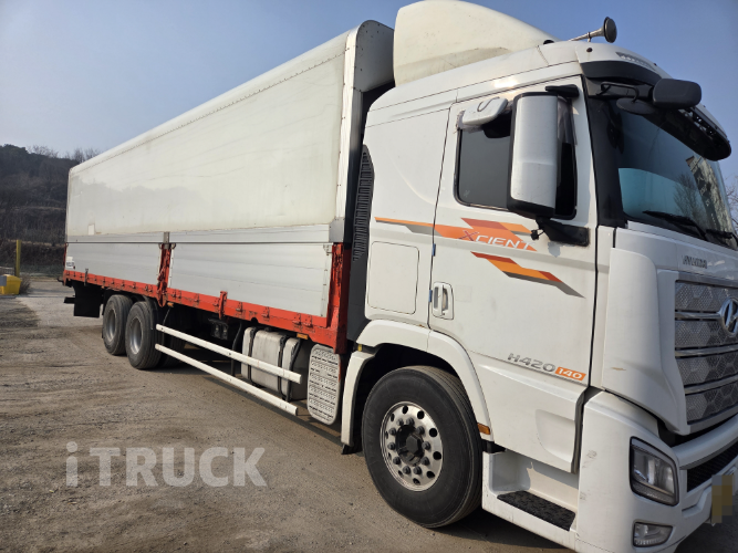 현대 엑시언트 420 십바리 윙바디 14톤 오토 - 중고 트럭 매물 이미지