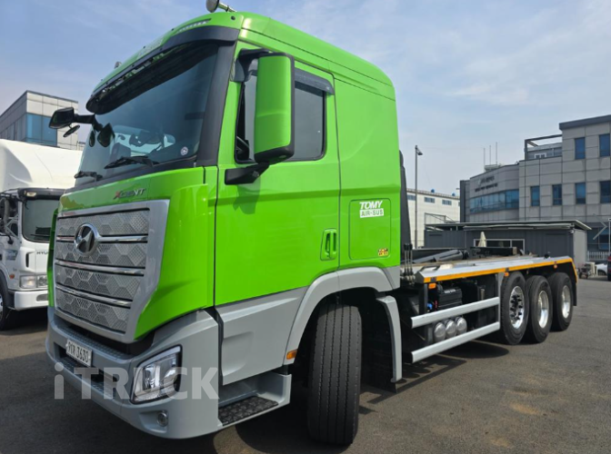 현대 엑시언트 암롤 540 25톤 오토 앞축 - 중고 트럭 매물 이미지