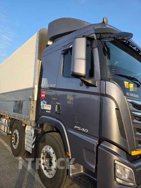 현대 엑시언트 540 후축 상승윙바디 25톤 오토 리타더 - 중고 트럭 매물 이미지