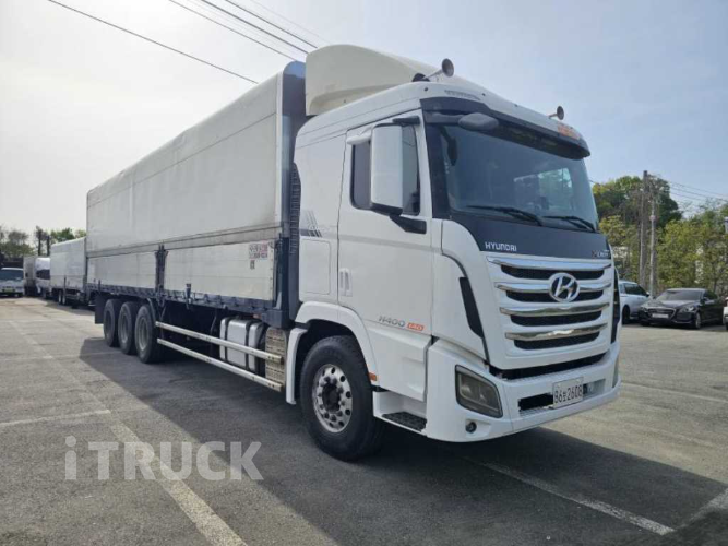 현대 엑시언트 400 후축 윙바디 17톤 수동 - 중고 트럭 매물 이미지