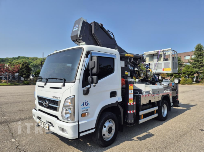 현대 고소작업차 한신 올뉴마이티 3.5톤 - 중고 트럭 매물 이미지