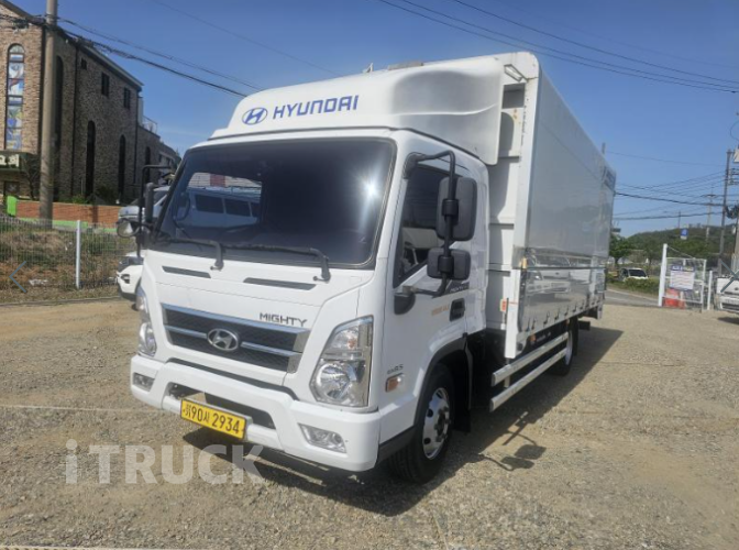 현대 마이티와이드 3.5톤 윙바디 슈퍼캡 - 중고 트럭 매물 이미지