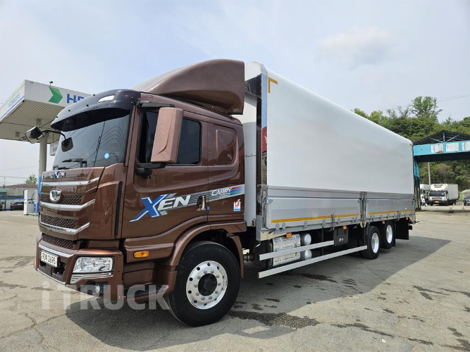 타타대우 구쎈 320 후축 윙바디 5톤 오토 - 중고 트럭 매물 이미지