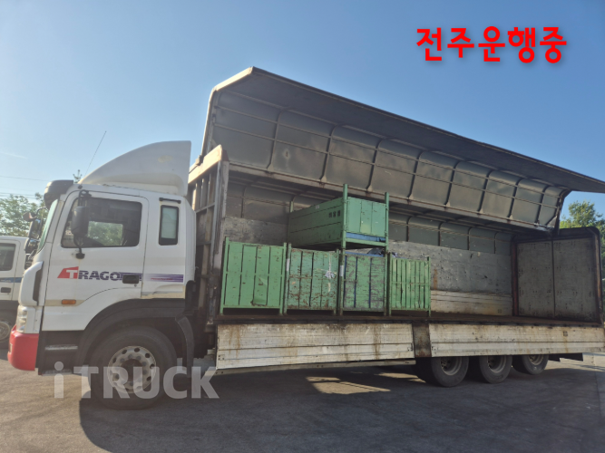 현대 트라고 380 후축 윙바디 14톤 수동 - 중고 트럭 매물 이미지