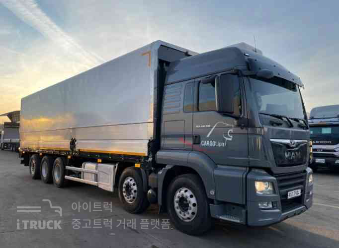 TGS 510 후축 상승윙바디 25.5톤 오토 리타더 - 중고 트럭 매물 이미지