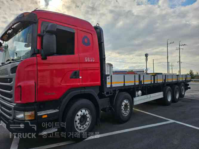 G 420 후축 카고 23.5톤 오토 리타더 - 중고 트럭 매물 이미지