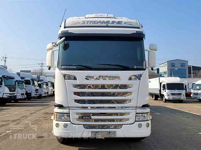 G 450 후축 윙바디 21톤 오토 리타더 - 중고 트럭 매물 이미지