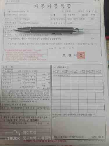 올뉴마이티 3.5톤 윙바디 일반캡