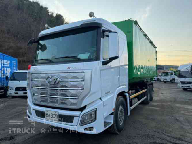 엑시언트 암롤 16톤 수동 앞축 - 중고 트럭 매물 이미지