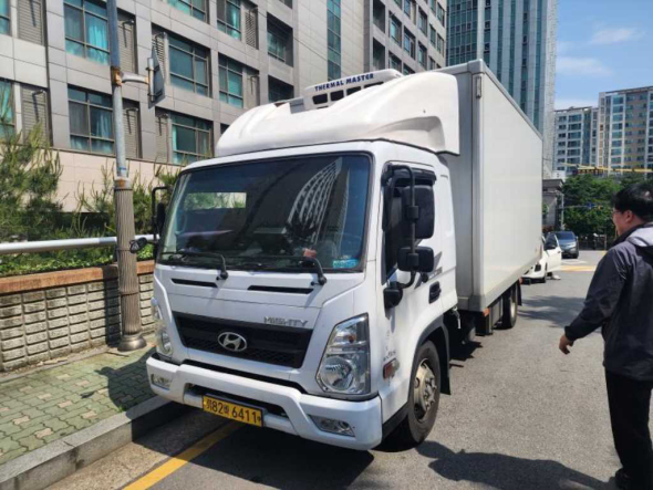 현대 올뉴마이티 3.5톤 냉동탑