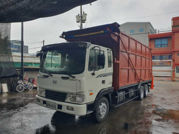 현대 메가트럭 집게차 5톤 수동 광림 - 중고 트럭 매물 이미지