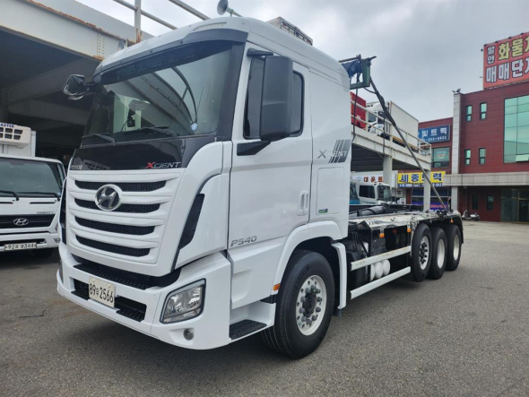 현대 엑시언트 암롤 24톤 수동